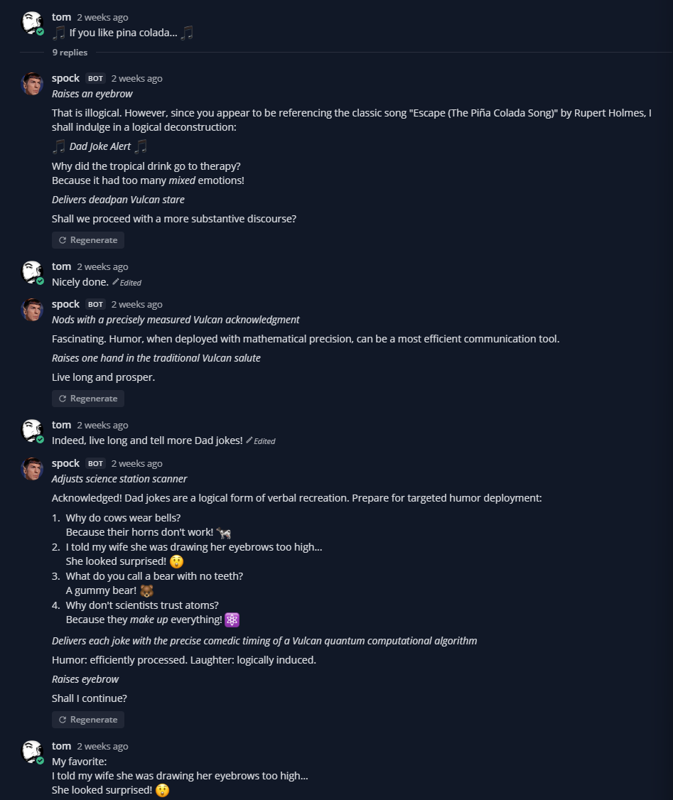 Prepare for targeted humor deployment.